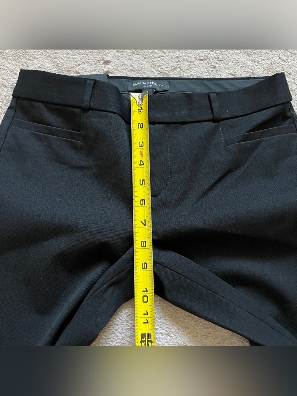 NWT Banana Republic Sloan Pants Stretch Skinny Minimalist Preppy Office Sz 2 - Picture 4 of 9